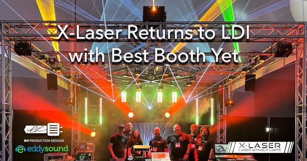 X-Laser Returns to LDI with Best Booth Yet