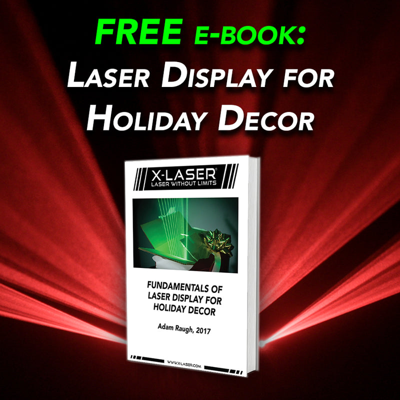 Download our FREE e-book on holiday laser displays!