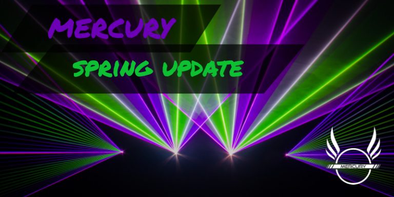 X-Laser Mercury laser control spring update – more effects, more consoles!