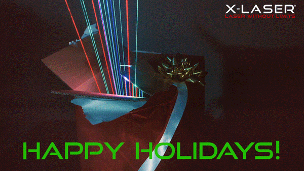 Happy holidays from X-Laser!
