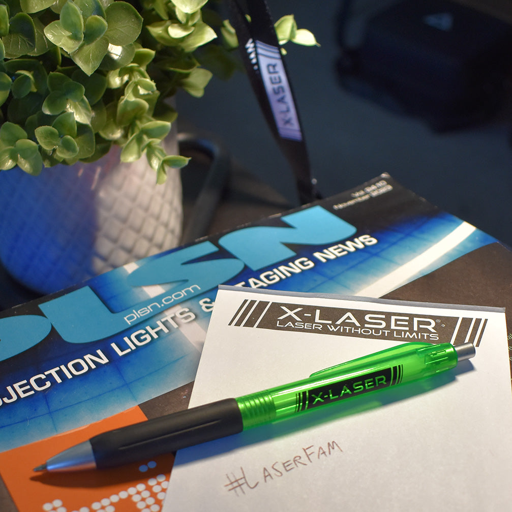 X-Laser pen (green barrel) X-Laser pen (green barrel)