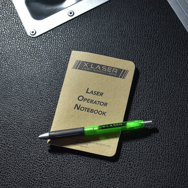 X-Laser Laser Operator Notebook