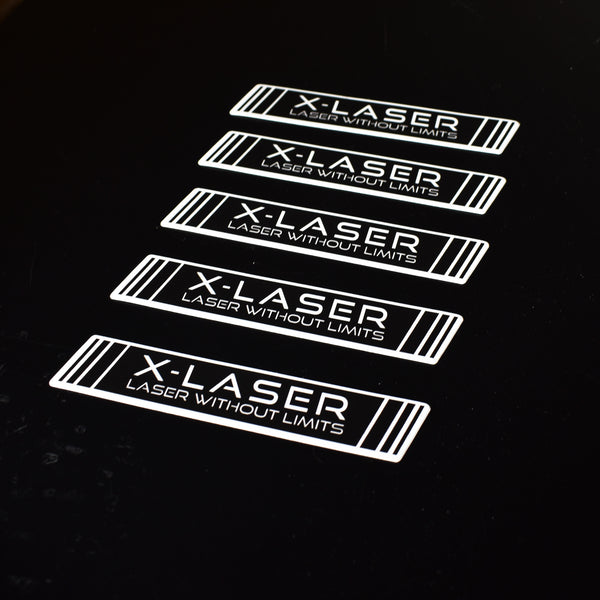 X-Laser sticker (classic) 5-pack