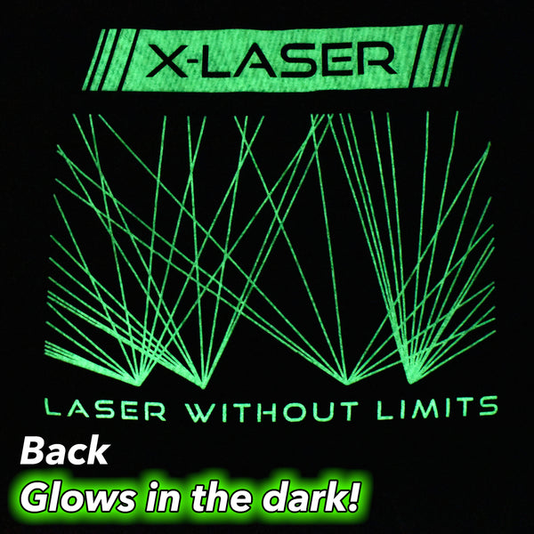 X-Laser limited edition glow T-shirt