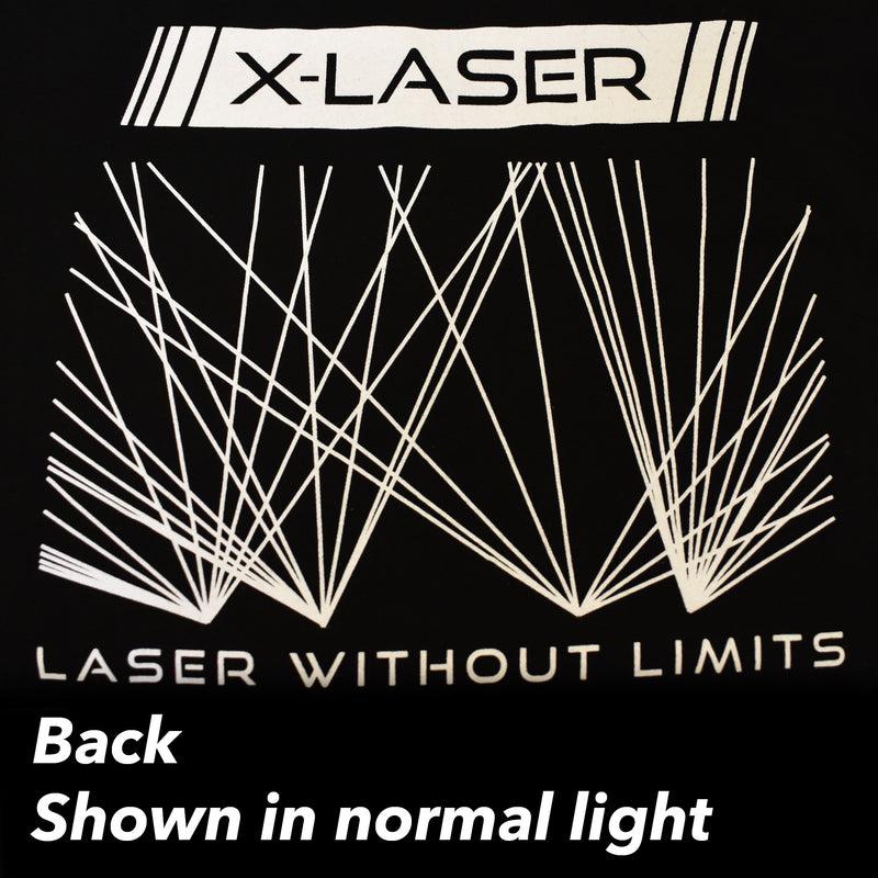 X-Laser limited edition glow T-shirt