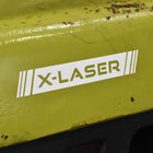 X-Laser sticker (white, clear)