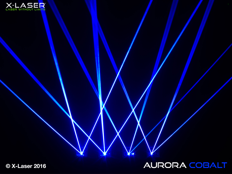 X-laser Aurora 4C Quad Aperture RGBM Laser Club Pack
